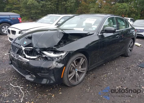 2021 BMW 330I xDrive из США, поврежденный, VIN 3MW5R7J00M8C19634